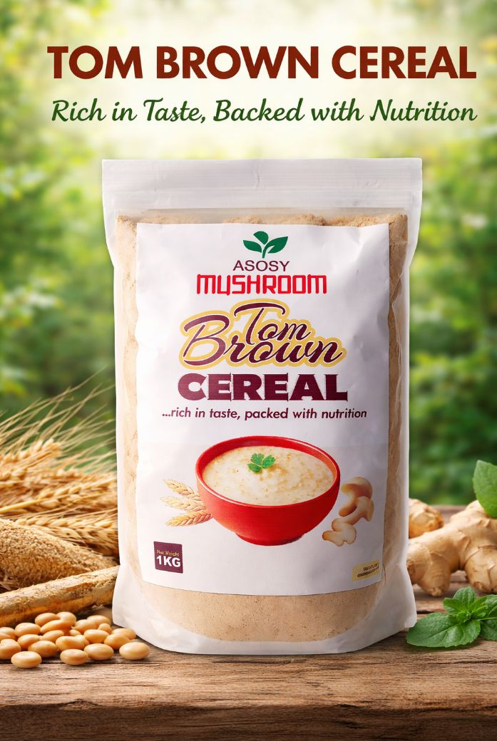 Mushroom Tom brown cereals